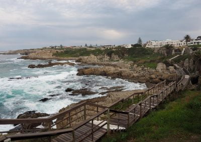 Very neat walkway along the cliff path on Hermanus Hikes